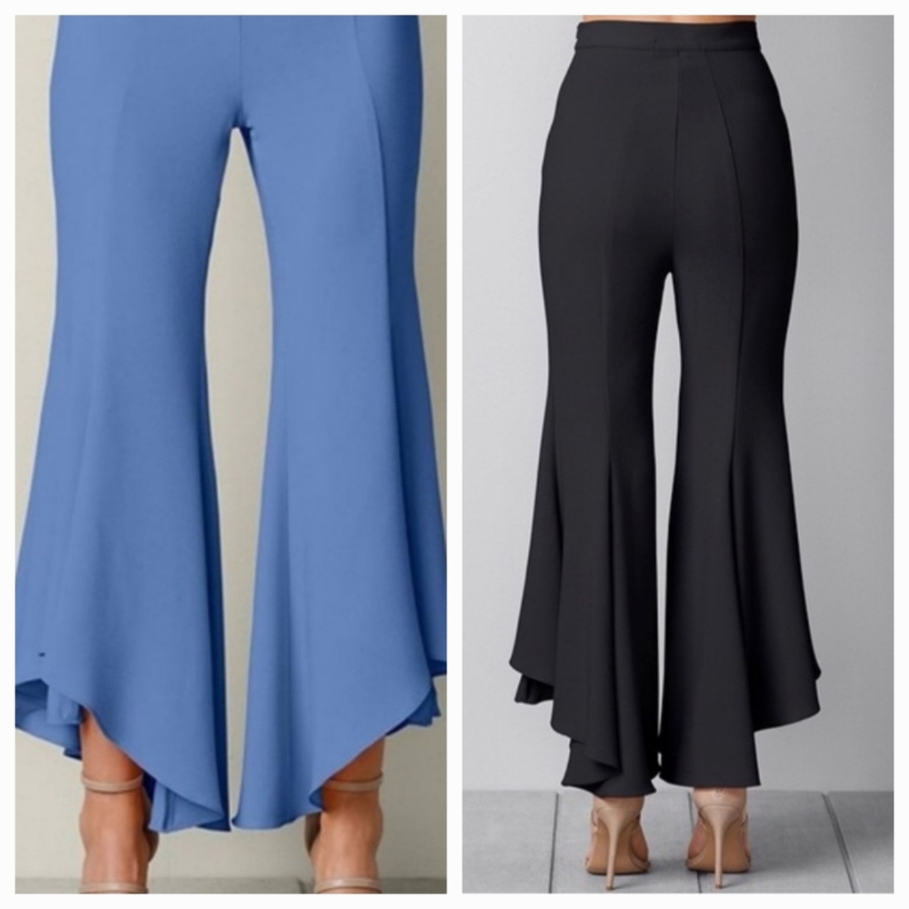 Venus, NWOT, Ruffle Hem Tulip Pants, Size 3X